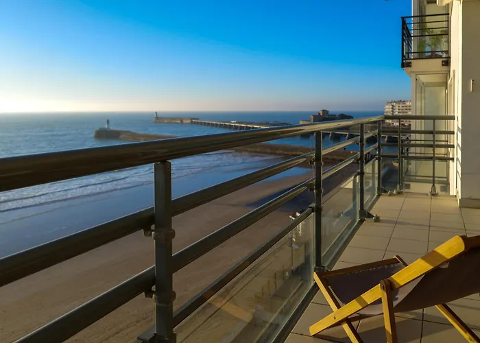 Appartement Avec Vue Imprenable Sur La Baie Des Sables D'olonne Et Le Chenal - 4 Personnes Les Sables-dʼOlonne