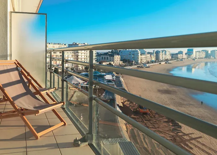 Avec Vue Imprenable Sur La Baie Des Sables D'olonne Et Le Chenal - 4 Personnes شقة لي سابلِ دولونْ